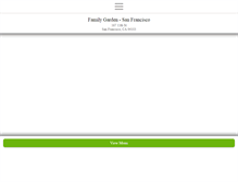 Tablet Screenshot of familygarden-sf.com